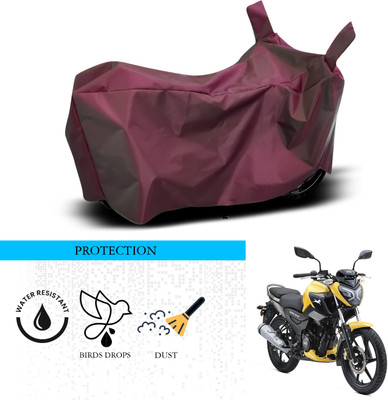 GOSHIV-car and bike accessories Waterproof Two Wheeler Cover for TVS(Raider, Maroon)