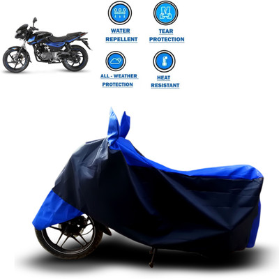CODOKI Two Wheeler Cover for Bajaj(Pulsar 150 DTS-i, Blue)