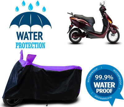 Mdstar Waterproof Two Wheeler Cover for Hero(Electric Optima, Multicolor)