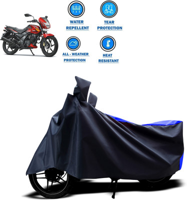 CODOKI Two Wheeler Cover for TVS(Flame SR125, Blue)