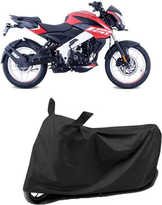 SK AUTO Two Wheeler Cover for Bajaj(Pulsar NS-160 BS6, Black)