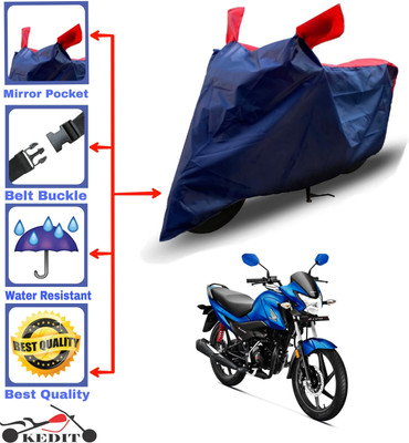 SK AUTO Two Wheeler Cover for Honda(Livo, Red, Blue)