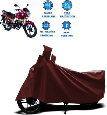PAGORA Waterproof Two Wheeler Cover for Mahindra(Centuro Rockstar, Maroon)