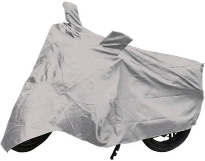 SK AUTO Two Wheeler Cover for Bajaj(Discover 150 f, Silver)