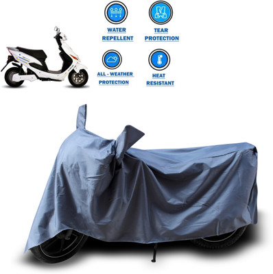 CODOKI Two Wheeler Cover for Hero(Electric Cruz, Grey)