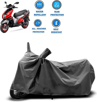 CODOKI Two Wheeler Cover for TVS(NTORQ, Grey)