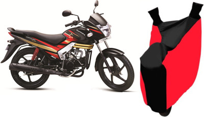 SK AUTO Two Wheeler Cover for Mahindra(Centuro, Red, Black)