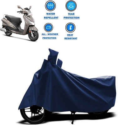 CODOKI Two Wheeler Cover for Hero(Destini 125, Blue)