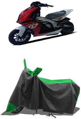 SUGASHRI Waterproof Two Wheeler Cover for Honda(Cliq, Green, Black)