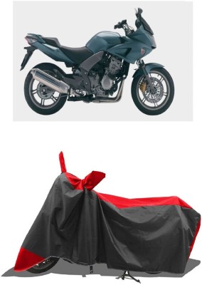 SUGASHRI Waterproof Two Wheeler Cover for Honda(CBF 1000, Red, Black)