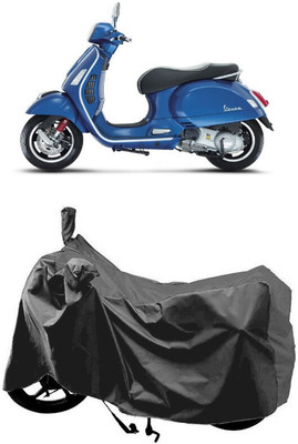 SUGASHRI Waterproof Two Wheeler Cover for Vespa(GTS 300 BS6, Grey)