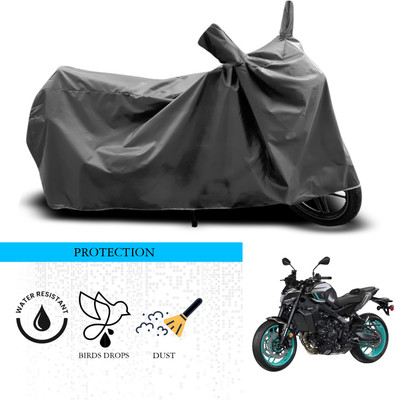 ANTHUB Waterproof Two Wheeler Cover for Yamaha(MT 09, Grey)