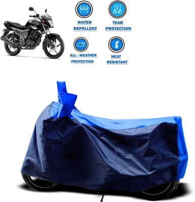 GOSHIV-car and bike accessories Two Wheeler Cover for Yamaha(SZ-S, Blue)