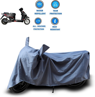 CODOKI Two Wheeler Cover for Hero(Electric NYX, Grey)