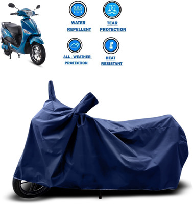 CODOKI Two Wheeler Cover for Hero(Electric Optima, Blue)