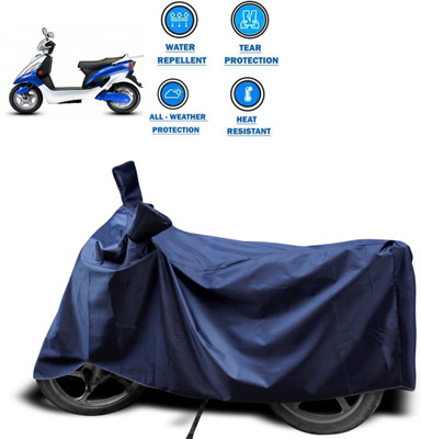 PAGORA Two Wheeler Cover for Hero(Electric Maxi, Blue)