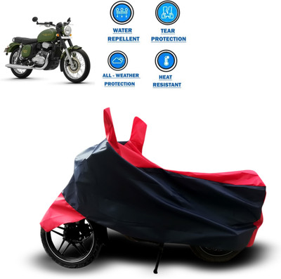 CODOKI Two Wheeler Cover for JAWA(42 BS6, Red)