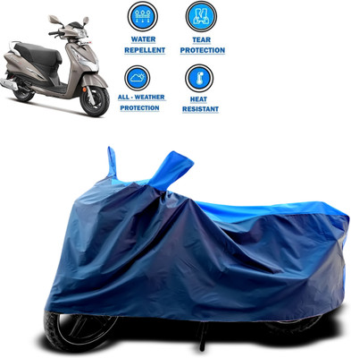 CODOKI Two Wheeler Cover for Hero(Destini 125, Blue)