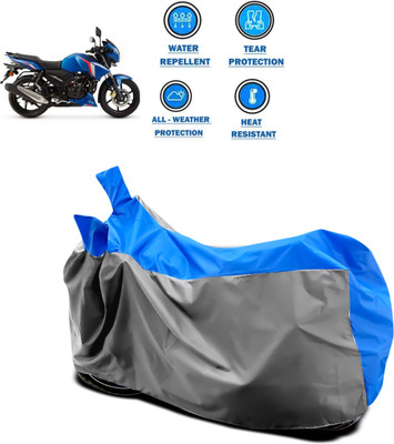 CODOKI Two Wheeler Cover for TVS(Apache RTR 180, Grey)