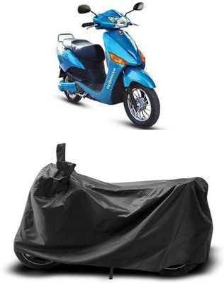 SK AUTO Two Wheeler Cover for Hero(Electric Optima DX, Black)