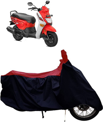 SK AUTO Two Wheeler Cover for Honda(Cliq, Red, Black)