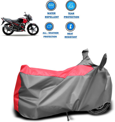 GOSHIV-car and bike accessories Two Wheeler Cover for Yamaha(Gladiator, Grey)