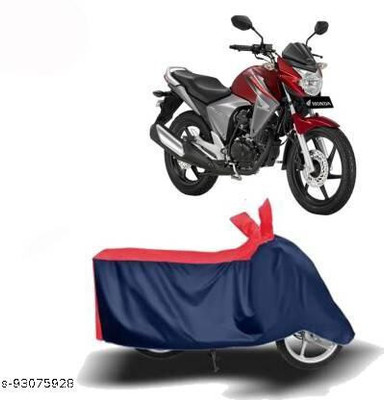 SK AUTO Two Wheeler Cover for Honda(Dazzler, Red, Blue)