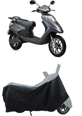 Coxtor Waterproof Two Wheeler Cover for Ampere(V 48 BS6, Grey)