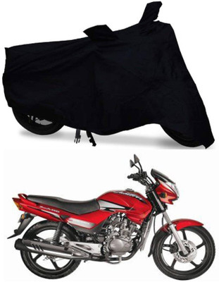 KEDIT Two Wheeler Cover for Hero(Ambition, Black)