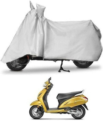 SK AUTO Two Wheeler Cover for Honda(Activa 5G, Silver)
