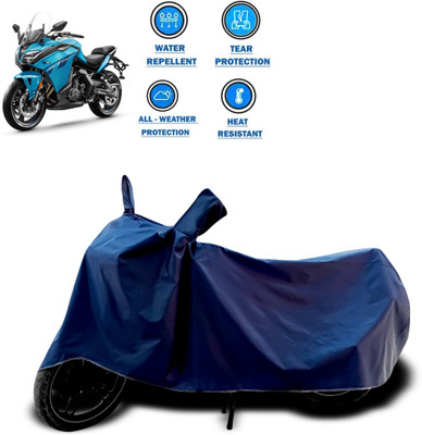 CODOKI Two Wheeler Cover for CFMoto(650GT, Blue)