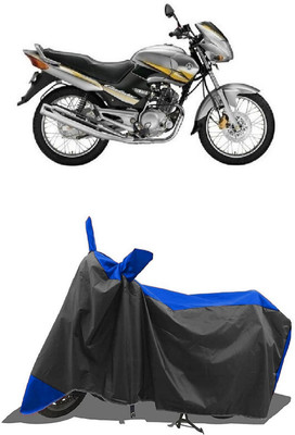 SUGASHRI Waterproof Two Wheeler Cover for Yamaha(Gladiator Graffitti, Blue, Black)