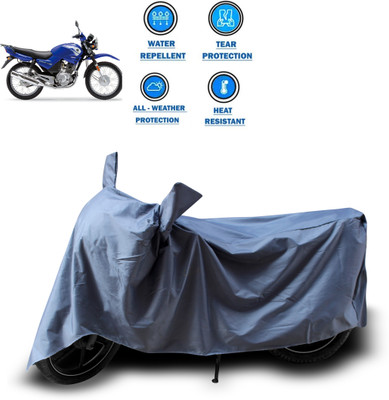 CODOKI Two Wheeler Cover for Yamaha(YBR 125, Grey)