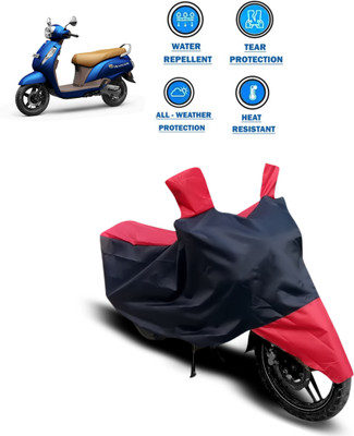 CODOKI Two Wheeler Cover for Suzuki(New Access 125, Red)