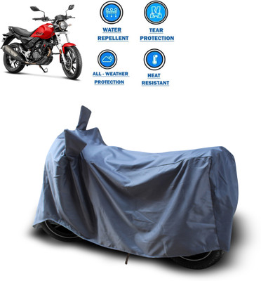PAGORA Waterproof Two Wheeler Cover for Hero(Xpulse 200T, Grey)