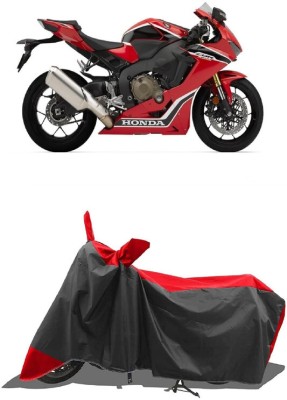 SUGASHRI Waterproof Two Wheeler Cover for Honda(CBR300R, Red, Black)