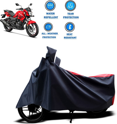 CODOKI Two Wheeler Cover for Hero(Hunk, Red)