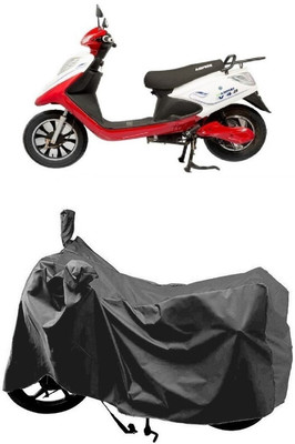 SUGASHRI Waterproof Two Wheeler Cover for Ampere(V 48, Grey)