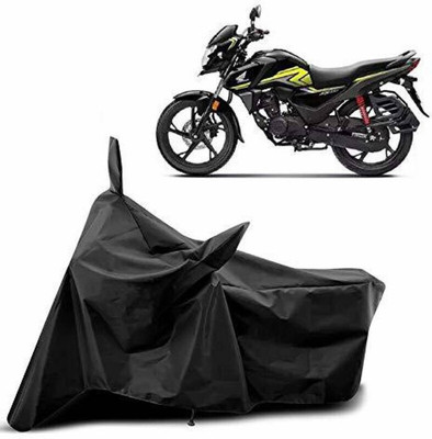 SK AUTO Waterproof Two Wheeler Cover for Honda(SP125, Black)