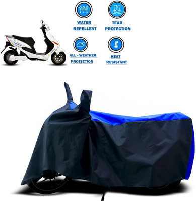 PAGORA Two Wheeler Cover for Hero(Electric Cruz, Blue)