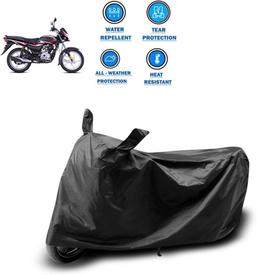 CODOKI Two Wheeler Cover for Bajaj(ComforTec, Black)