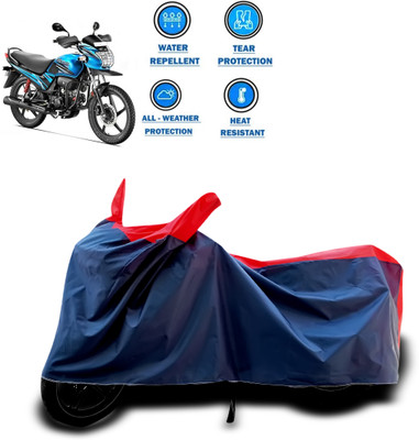 CODOKI Two Wheeler Cover for Hero(Passion Pro TR, Red)