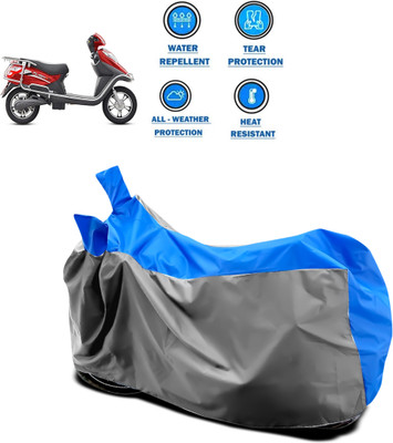 CODOKI Two Wheeler Cover for Hero(Electric Flash, Grey)