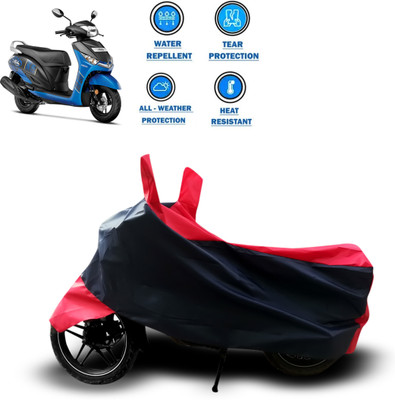 CODOKI Two Wheeler Cover for Yamaha(Alpha, Red)