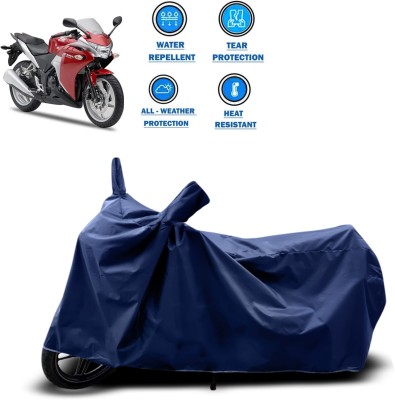 CODOKI Two Wheeler Cover for Honda(CBR 150R, Blue)