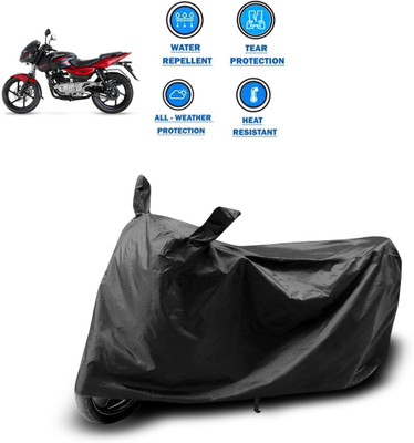 PAGORA Two Wheeler Cover for Bajaj(Pulsar 180 DTS-i, Black)