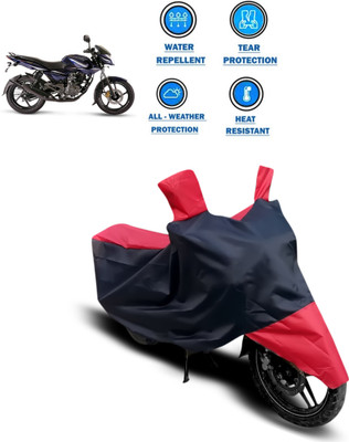 PAGORA Two Wheeler Cover for Bajaj(Pulsar 135 LS DTS-i, Red)