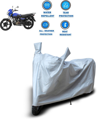 CODOKI Two Wheeler Cover for TVS(Radeon, Silver)