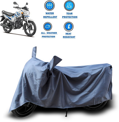 PAGORA Two Wheeler Cover for Suzuki(Hayate EP, Grey)