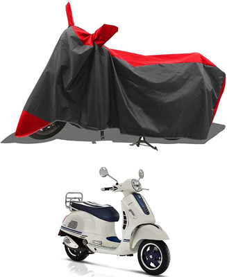 SK AUTO Two Wheeler Cover for Vespa(Notte 125, Red)